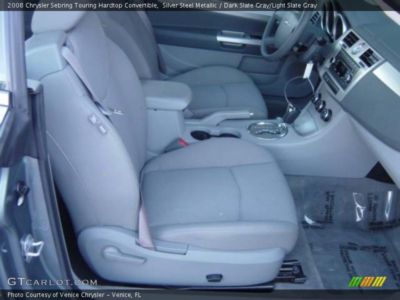 Silver Steel Metallic / Dark Slate Gray/Light Slate Gray 2008 Chrysler Sebring Touring Hardtop Convertible
