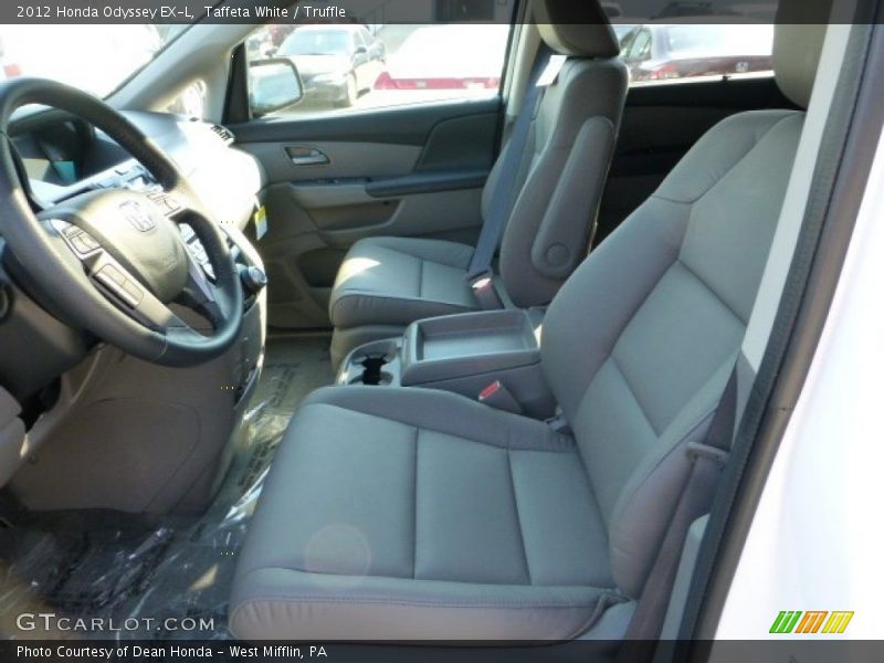 Taffeta White / Truffle 2012 Honda Odyssey EX-L