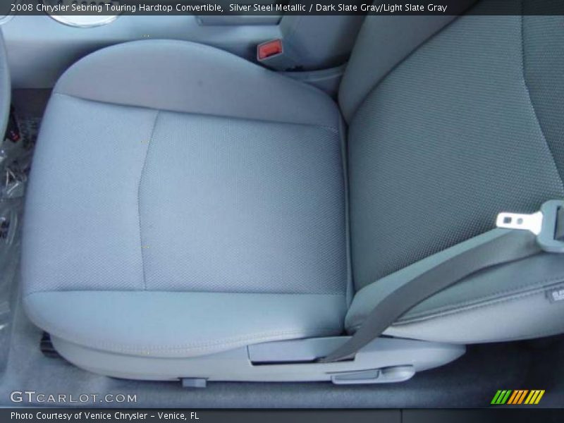 Silver Steel Metallic / Dark Slate Gray/Light Slate Gray 2008 Chrysler Sebring Touring Hardtop Convertible