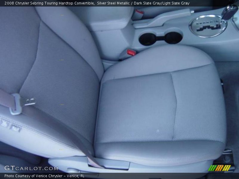 Silver Steel Metallic / Dark Slate Gray/Light Slate Gray 2008 Chrysler Sebring Touring Hardtop Convertible