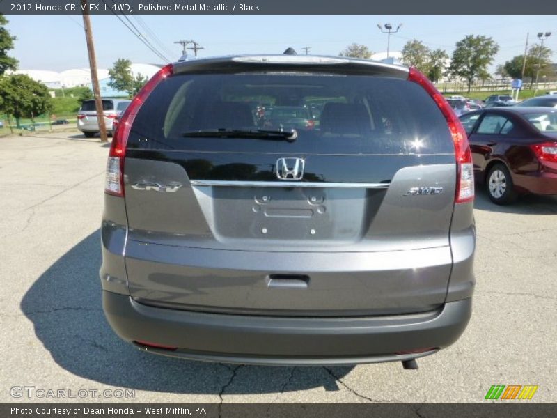 Polished Metal Metallic / Black 2012 Honda CR-V EX-L 4WD