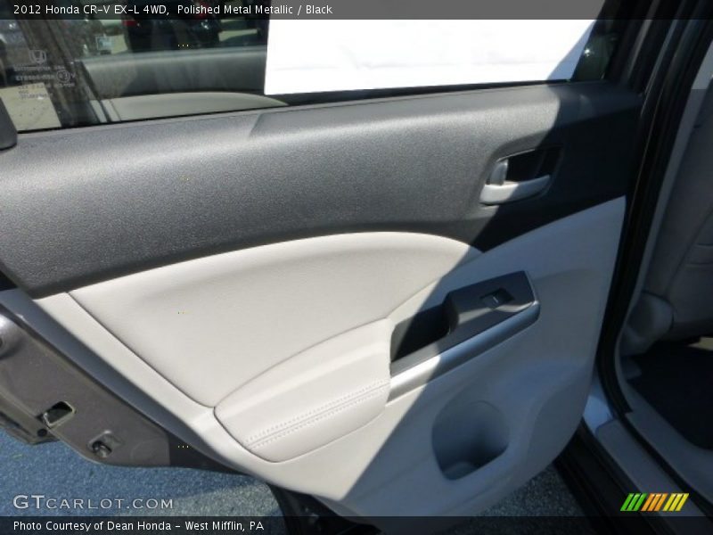 Polished Metal Metallic / Black 2012 Honda CR-V EX-L 4WD