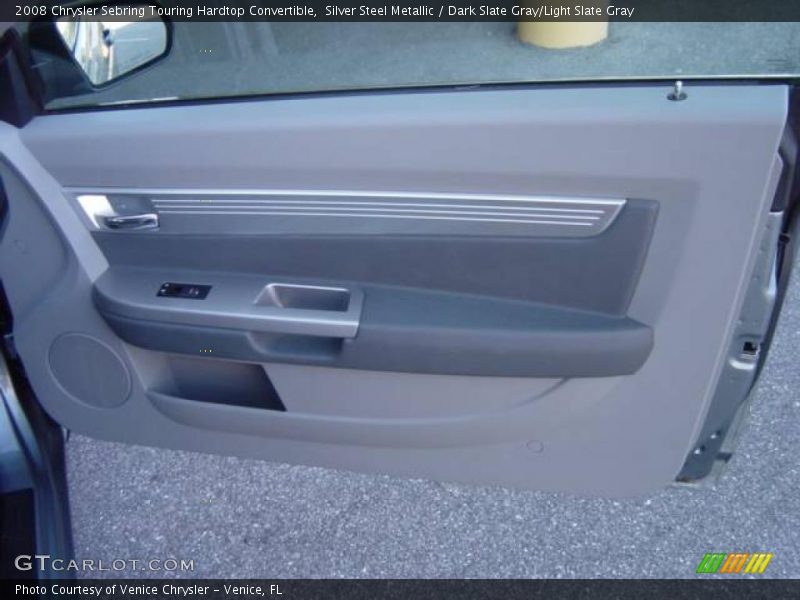 Silver Steel Metallic / Dark Slate Gray/Light Slate Gray 2008 Chrysler Sebring Touring Hardtop Convertible