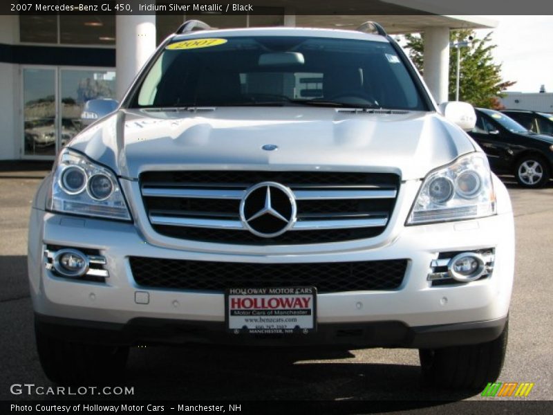 Iridium Silver Metallic / Black 2007 Mercedes-Benz GL 450