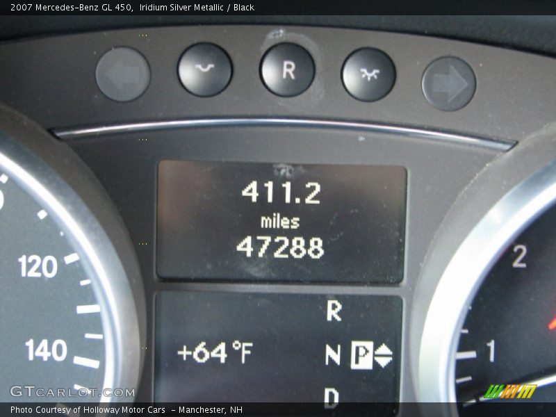 Iridium Silver Metallic / Black 2007 Mercedes-Benz GL 450