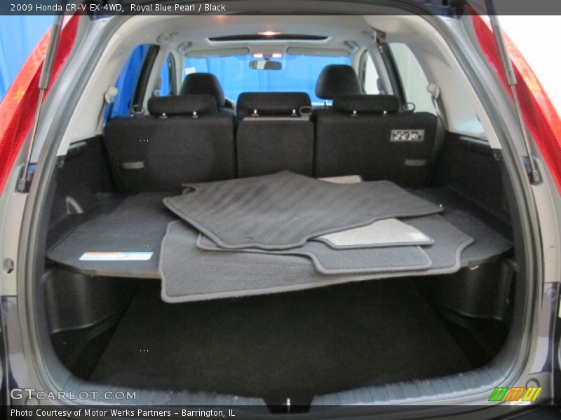 Royal Blue Pearl / Black 2009 Honda CR-V EX 4WD