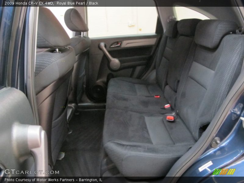 Royal Blue Pearl / Black 2009 Honda CR-V EX 4WD