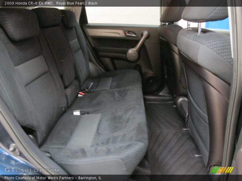 Royal Blue Pearl / Black 2009 Honda CR-V EX 4WD