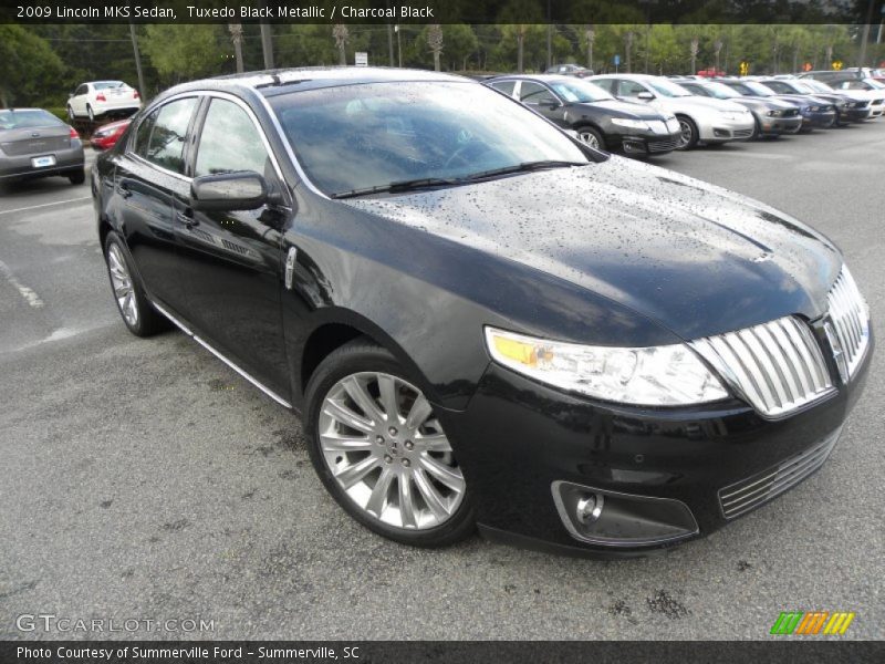 Tuxedo Black Metallic / Charcoal Black 2009 Lincoln MKS Sedan