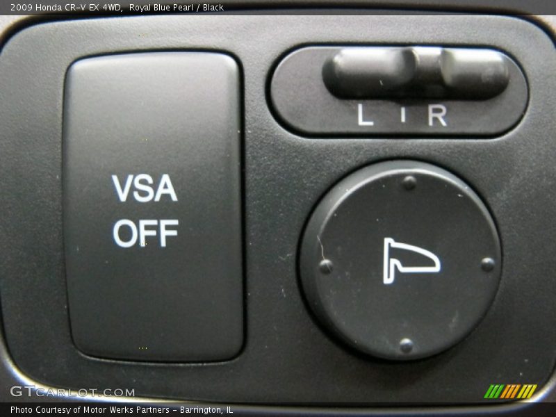 Royal Blue Pearl / Black 2009 Honda CR-V EX 4WD