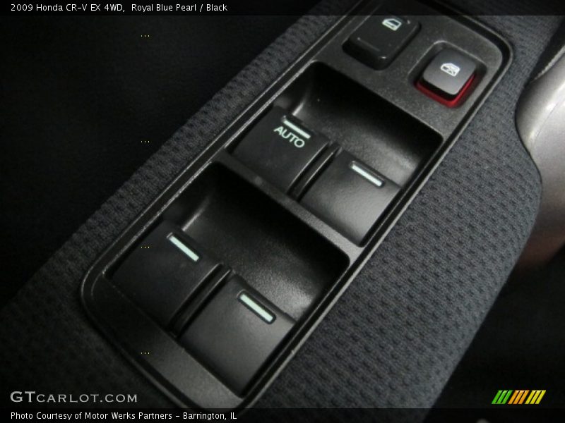 Royal Blue Pearl / Black 2009 Honda CR-V EX 4WD