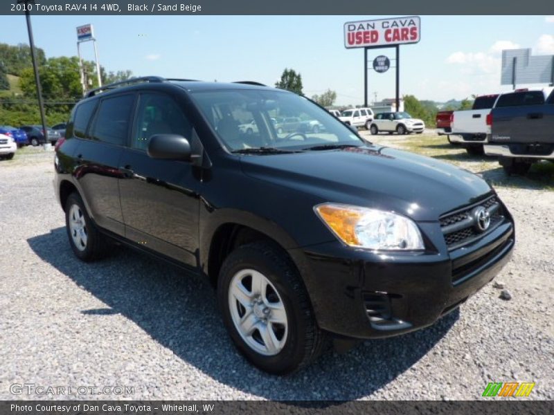 Black / Sand Beige 2010 Toyota RAV4 I4 4WD