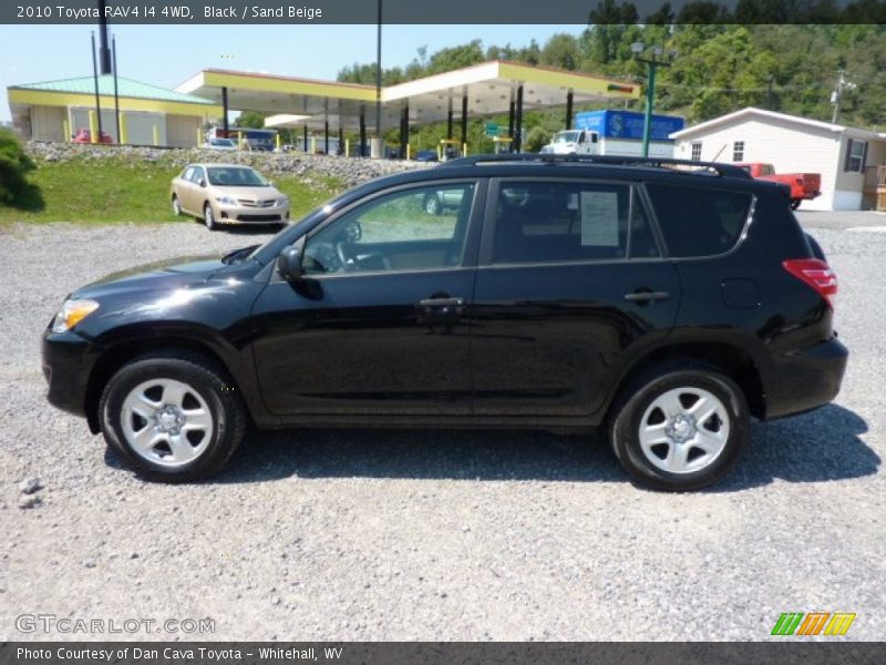 Black / Sand Beige 2010 Toyota RAV4 I4 4WD