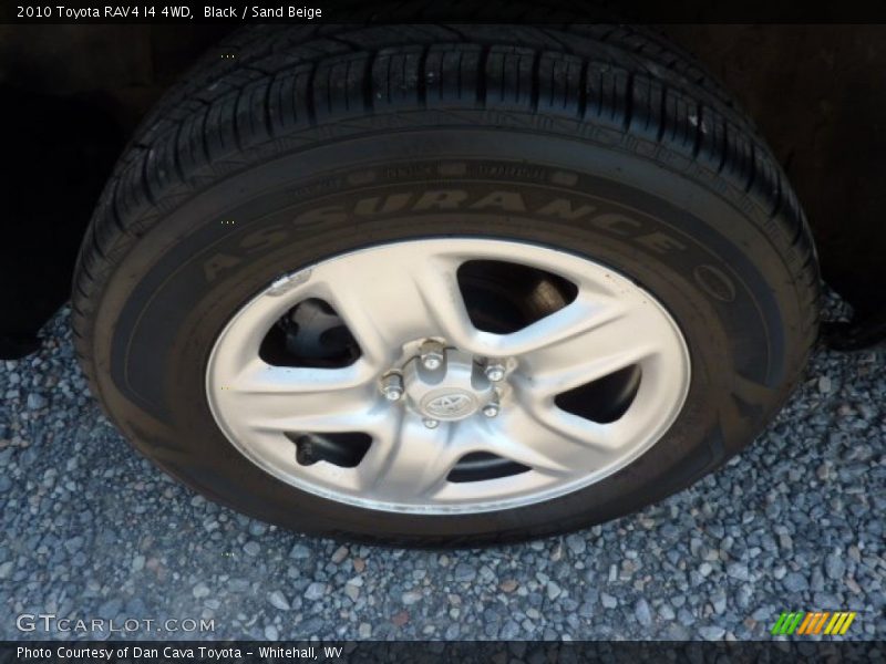 Black / Sand Beige 2010 Toyota RAV4 I4 4WD