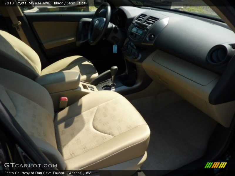 Black / Sand Beige 2010 Toyota RAV4 I4 4WD