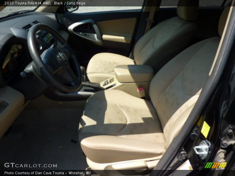 Black / Sand Beige 2010 Toyota RAV4 I4 4WD