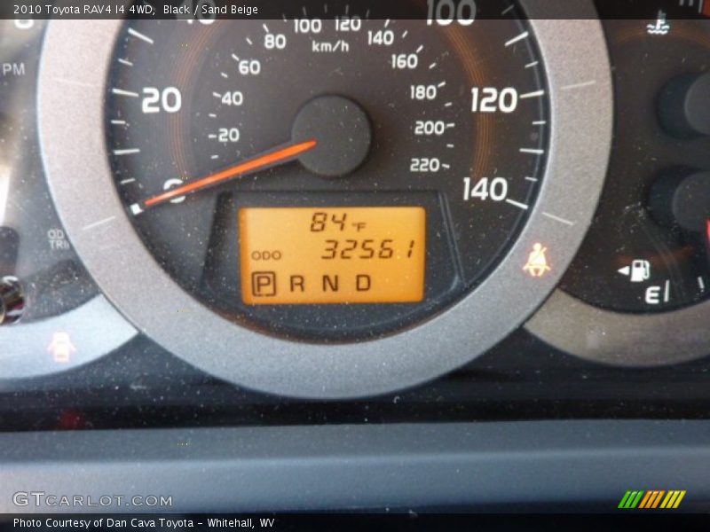 Black / Sand Beige 2010 Toyota RAV4 I4 4WD