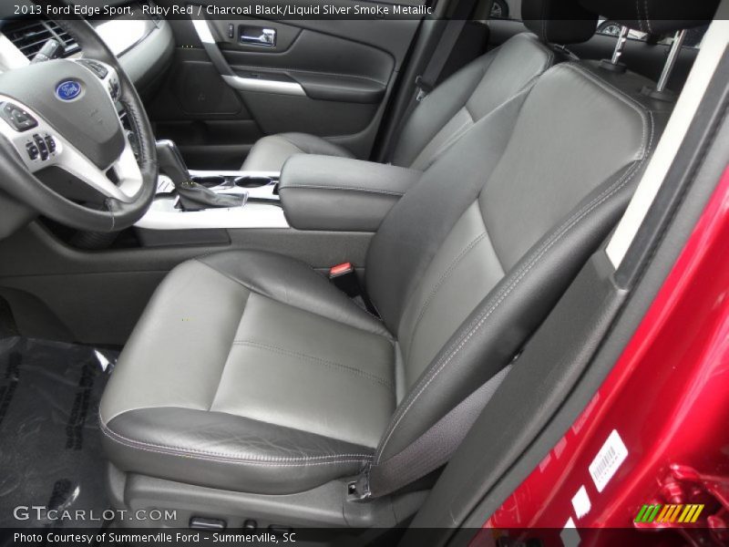 Front Seat of 2013 Edge Sport