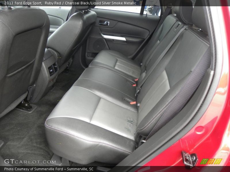 Rear Seat of 2013 Edge Sport