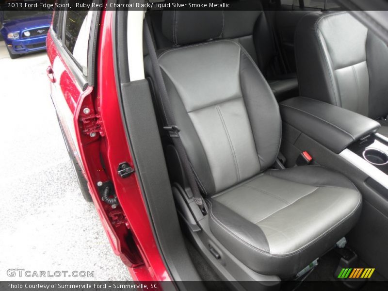 Front Seat of 2013 Edge Sport
