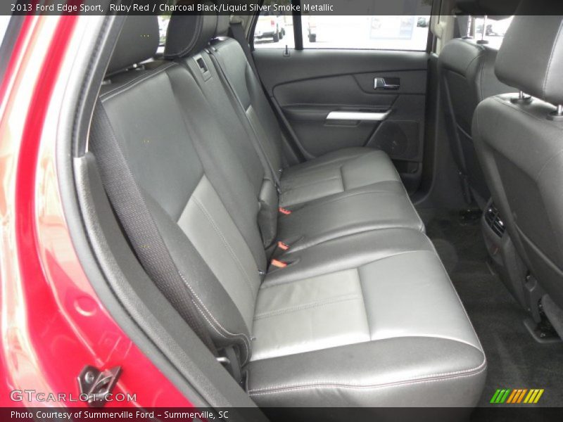 Rear Seat of 2013 Edge Sport