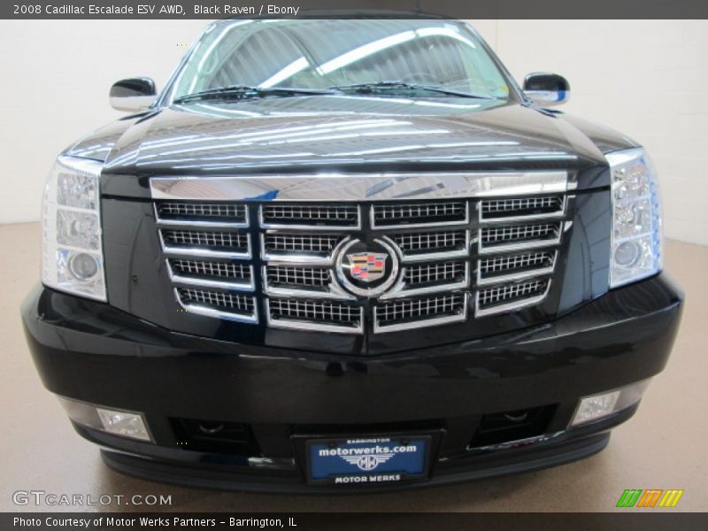 Black Raven / Ebony 2008 Cadillac Escalade ESV AWD