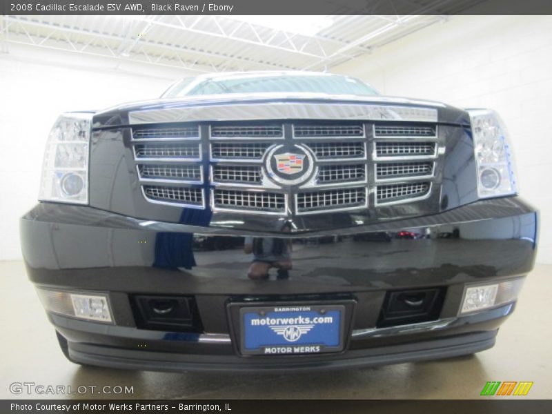 Black Raven / Ebony 2008 Cadillac Escalade ESV AWD