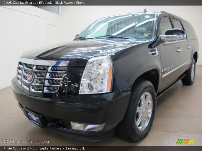 Black Raven / Ebony 2008 Cadillac Escalade ESV AWD