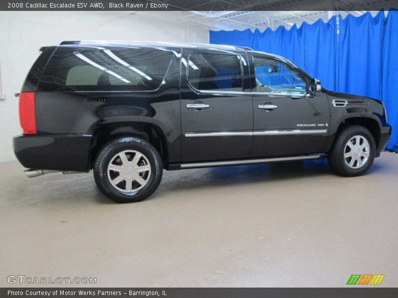 Black Raven / Ebony 2008 Cadillac Escalade ESV AWD
