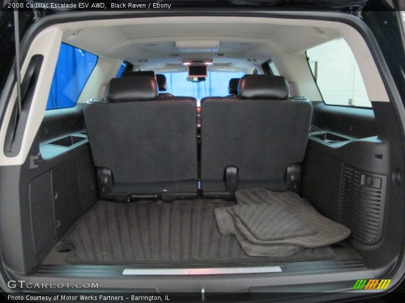 Black Raven / Ebony 2008 Cadillac Escalade ESV AWD