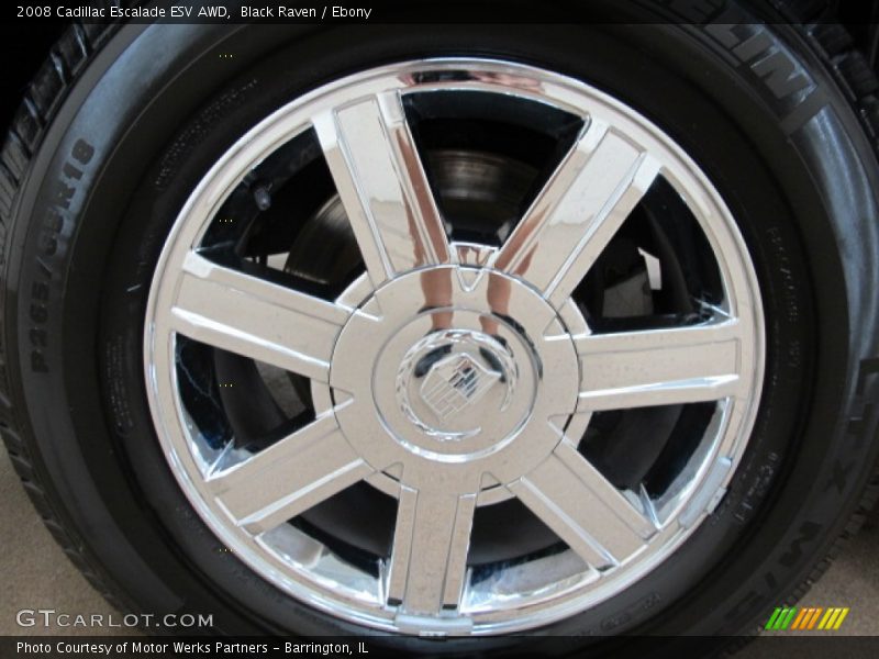 Black Raven / Ebony 2008 Cadillac Escalade ESV AWD