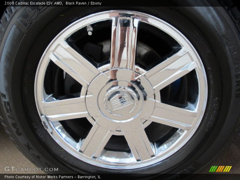 Black Raven / Ebony 2008 Cadillac Escalade ESV AWD