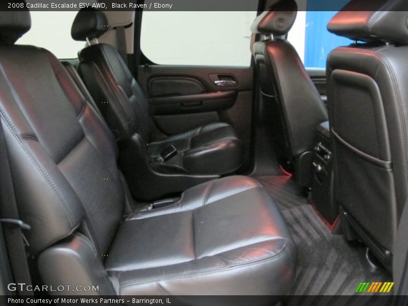 Black Raven / Ebony 2008 Cadillac Escalade ESV AWD