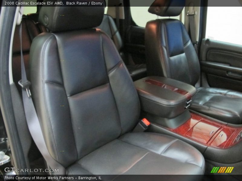 Black Raven / Ebony 2008 Cadillac Escalade ESV AWD