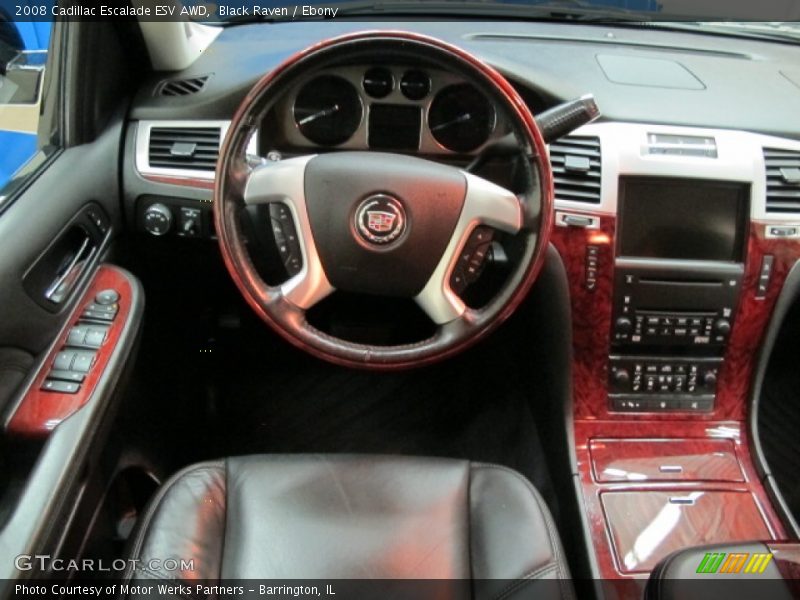 Black Raven / Ebony 2008 Cadillac Escalade ESV AWD