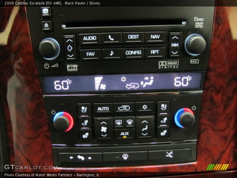 Black Raven / Ebony 2008 Cadillac Escalade ESV AWD