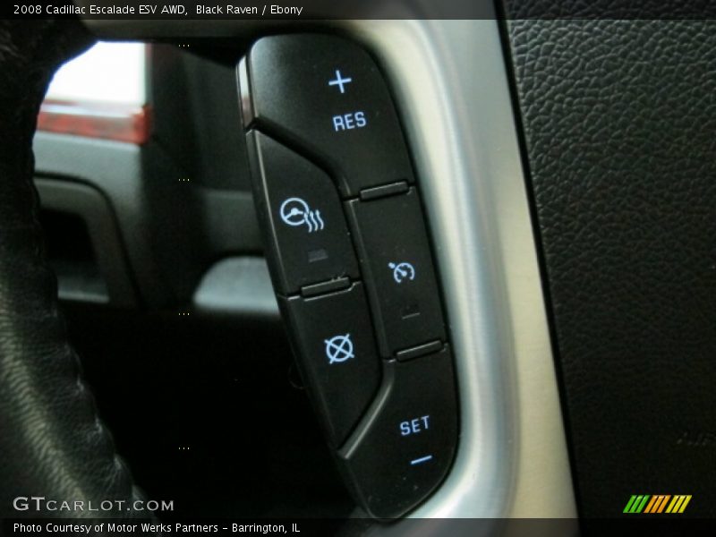 Black Raven / Ebony 2008 Cadillac Escalade ESV AWD