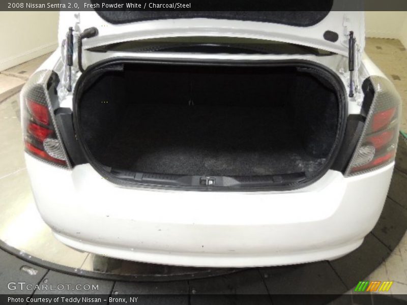 Fresh Powder White / Charcoal/Steel 2008 Nissan Sentra 2.0