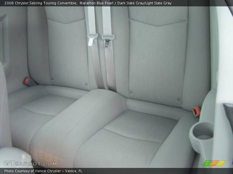 Marathon Blue Pearl / Dark Slate Gray/Light Slate Gray 2008 Chrysler Sebring Touring Convertible