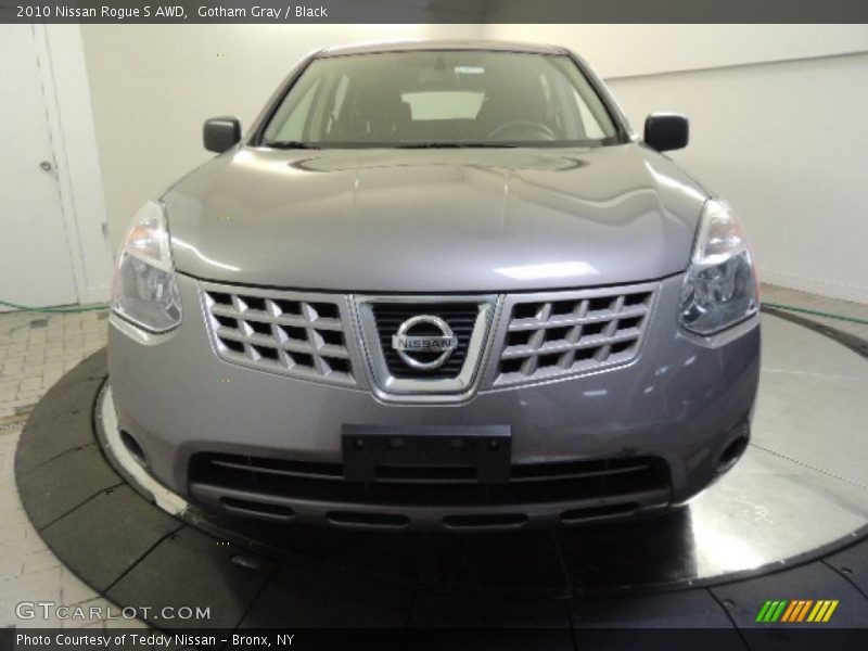 Gotham Gray / Black 2010 Nissan Rogue S AWD