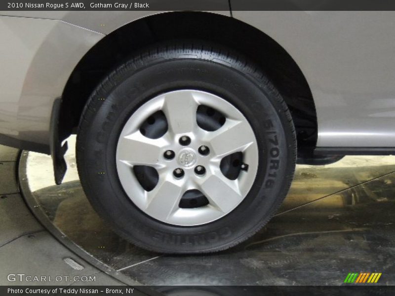Gotham Gray / Black 2010 Nissan Rogue S AWD
