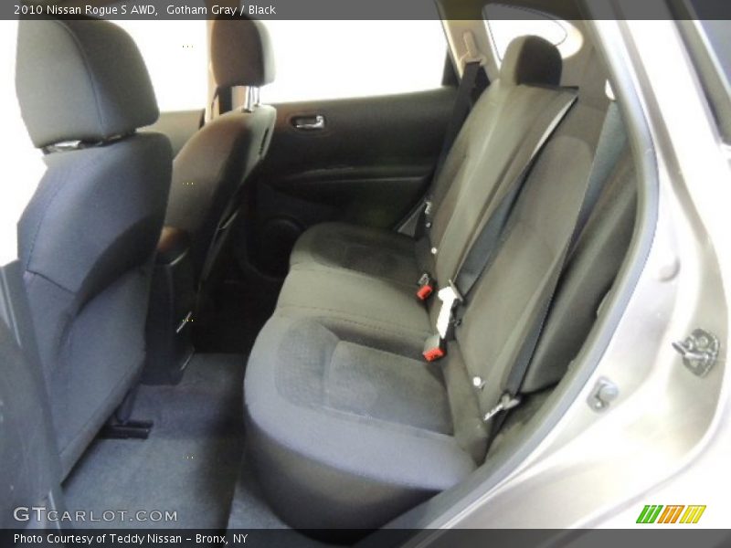 Gotham Gray / Black 2010 Nissan Rogue S AWD