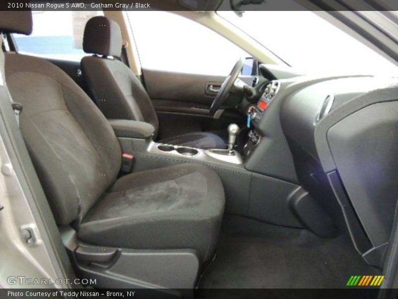 Gotham Gray / Black 2010 Nissan Rogue S AWD