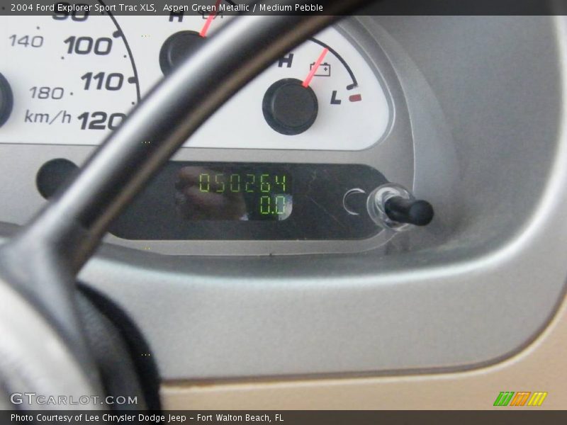 Aspen Green Metallic / Medium Pebble 2004 Ford Explorer Sport Trac XLS