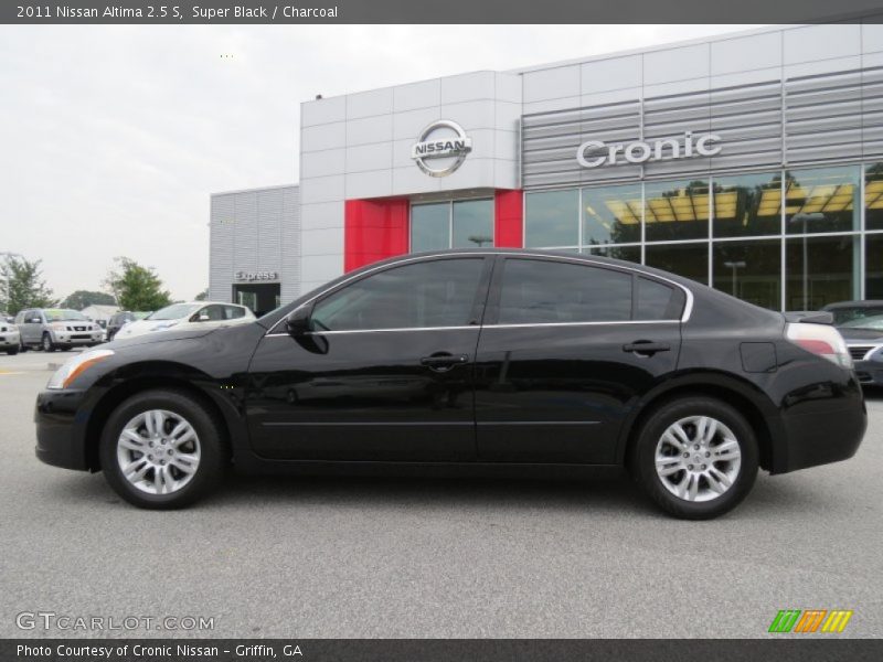Super Black / Charcoal 2011 Nissan Altima 2.5 S