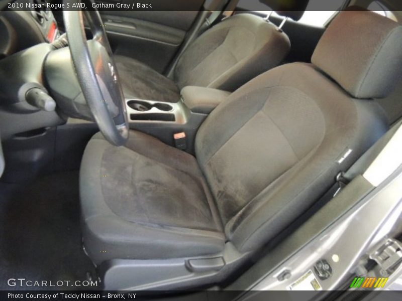 Gotham Gray / Black 2010 Nissan Rogue S AWD