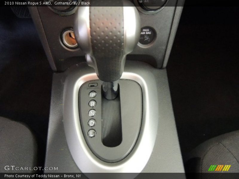 Gotham Gray / Black 2010 Nissan Rogue S AWD