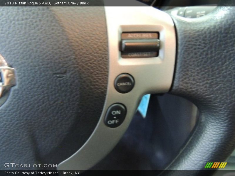 Gotham Gray / Black 2010 Nissan Rogue S AWD