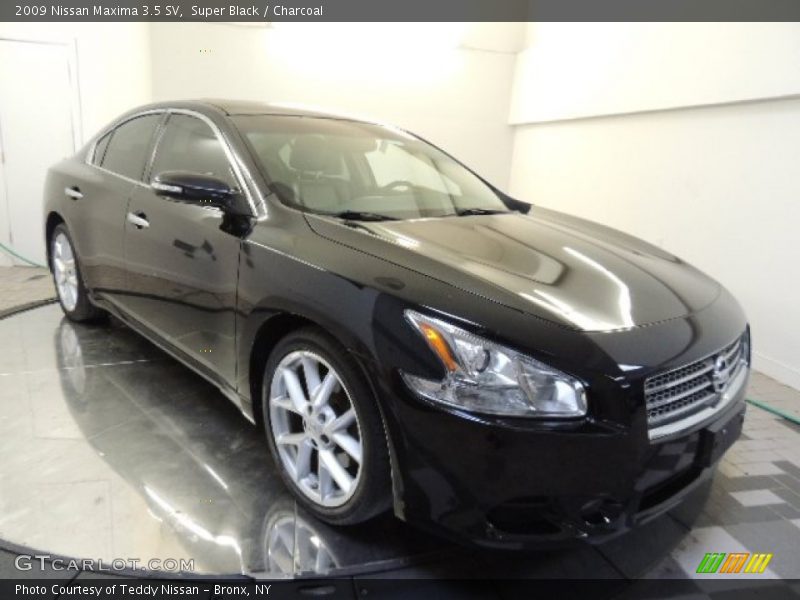 Super Black / Charcoal 2009 Nissan Maxima 3.5 SV