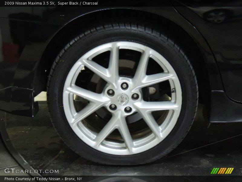 Super Black / Charcoal 2009 Nissan Maxima 3.5 SV